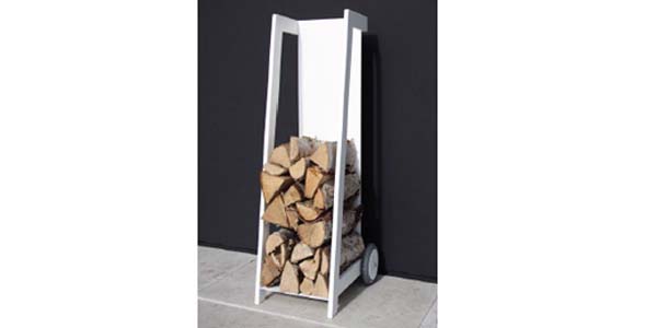 ProFire valkoinen halkoteline